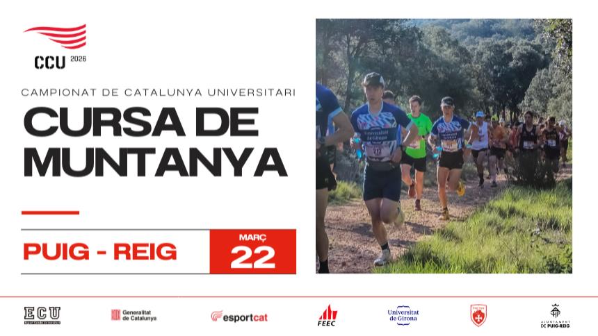 Inscriu-te al Campionat de Catalunya Universitari de Cursa de Muntanya 2026!